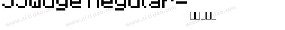 SJwuge Regular字体转换